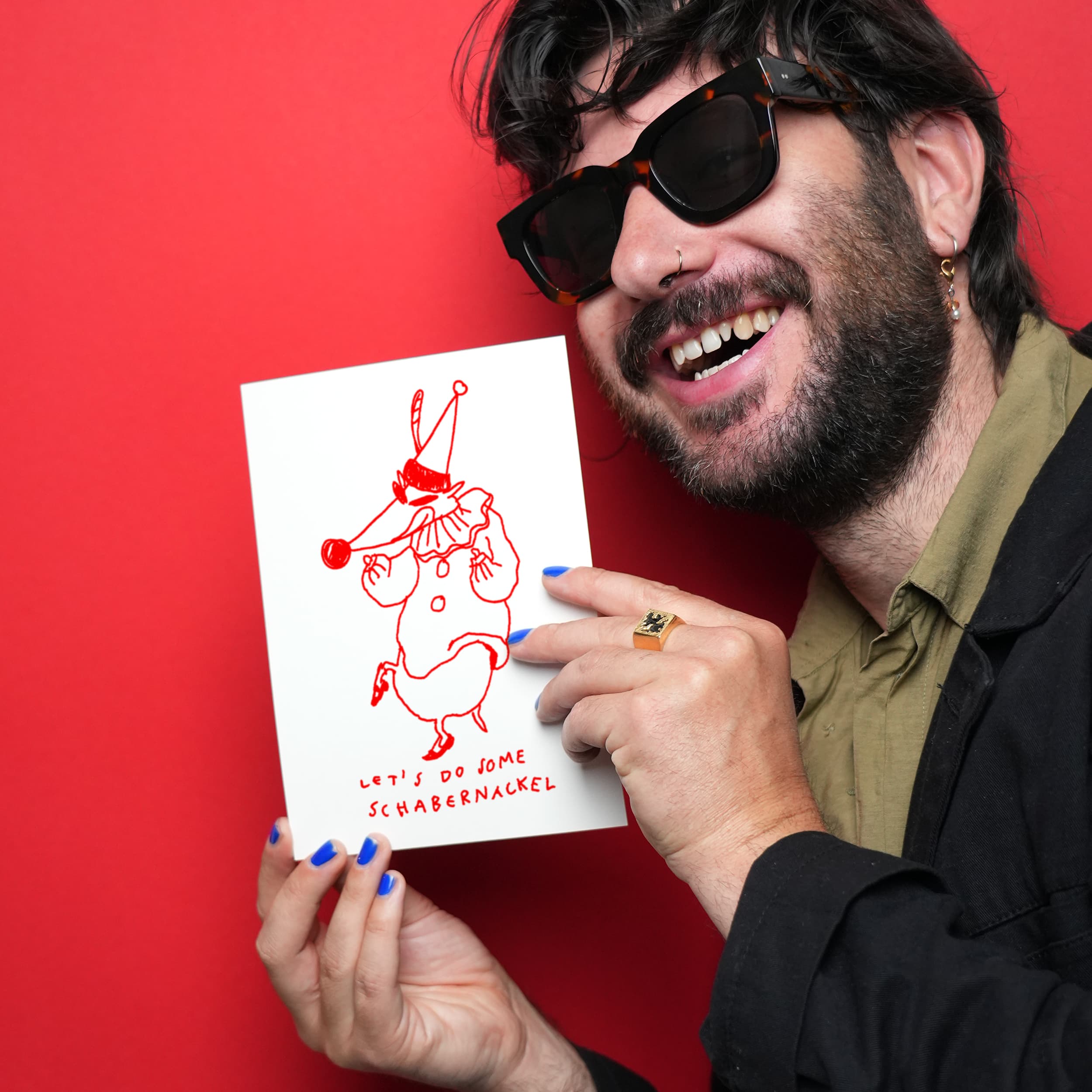 "Let's do some Schabernackel" DIN A5 Print