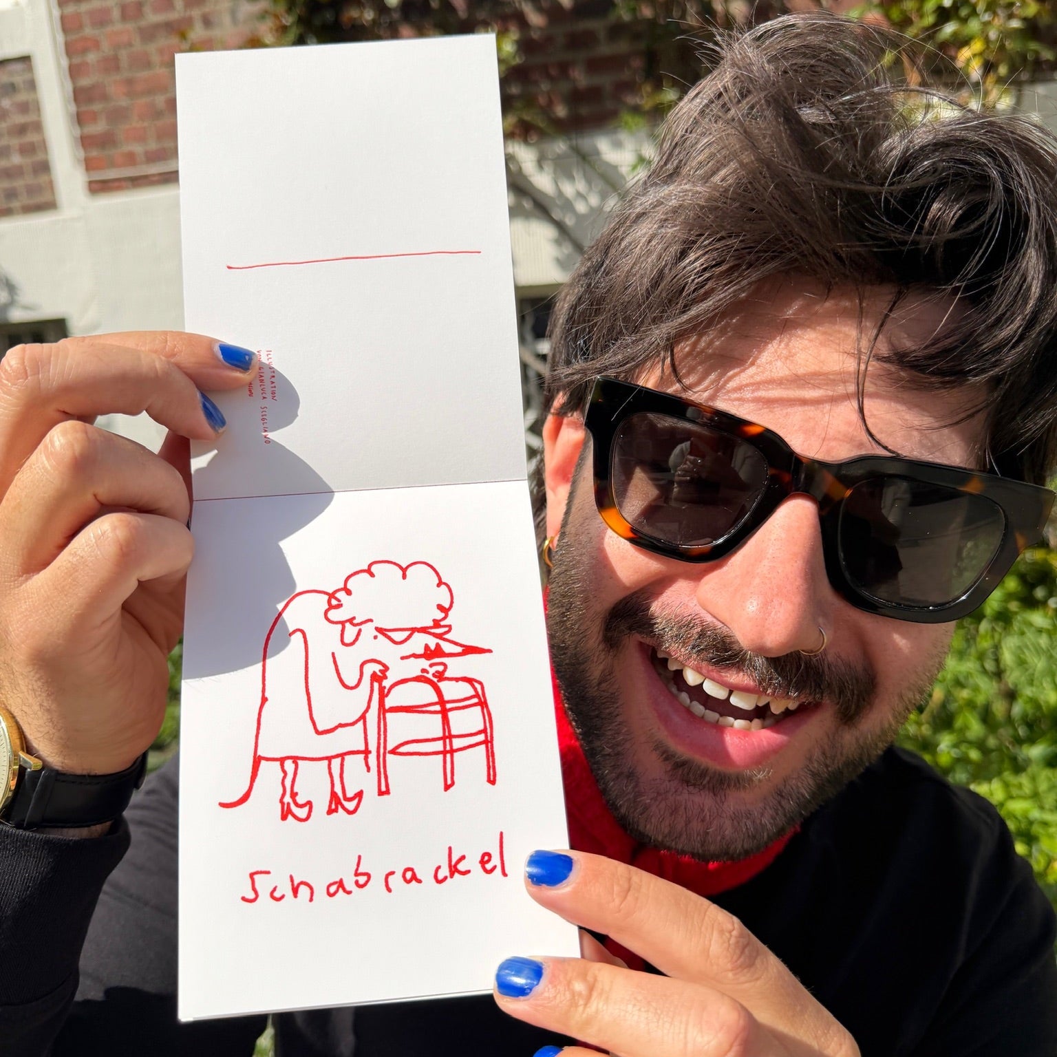 Dackel Postkarten von myobscurevisions und Gianluca Scigliano