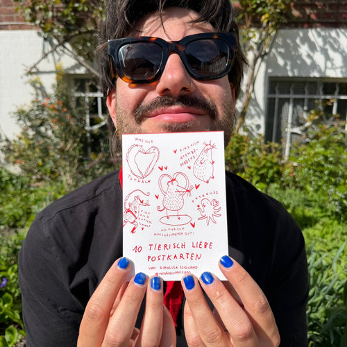 Tierische liebe Postkarten von myobscurevisions und Gianluca Scigliano