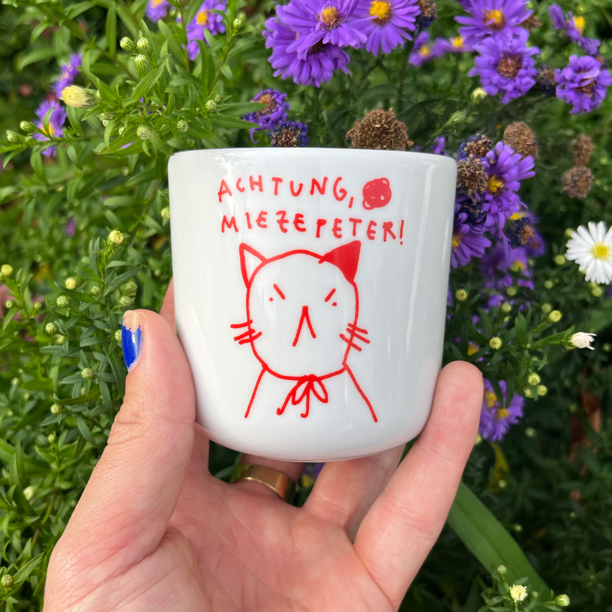 Miezepeter Tasse von Gianluca Scigliano