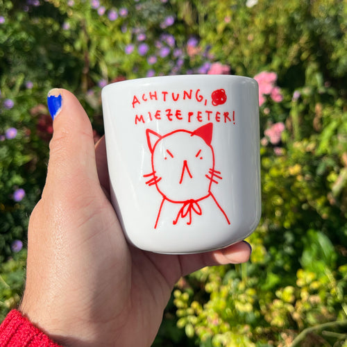 Miezepeter Tasse von Gianluca Scigliano