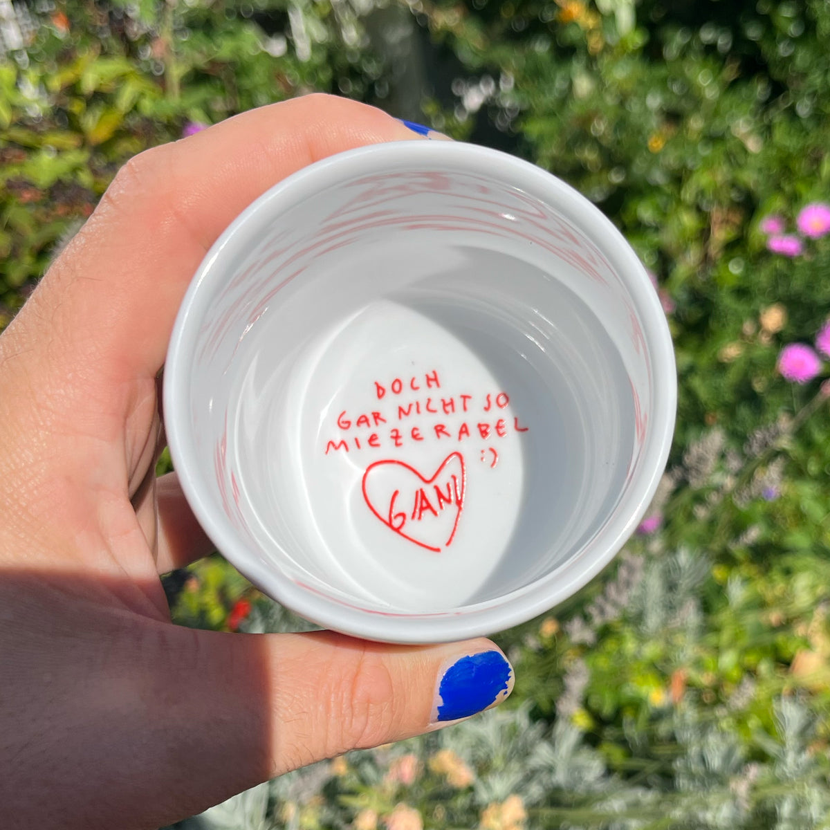 Miezepeter Tasse von Gianluca Scigliano