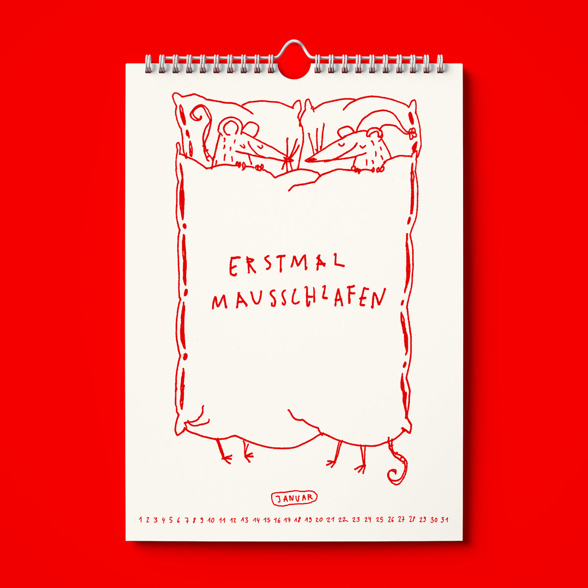 Mausflug durch 2027 Kalender von Gianluca Scigliano