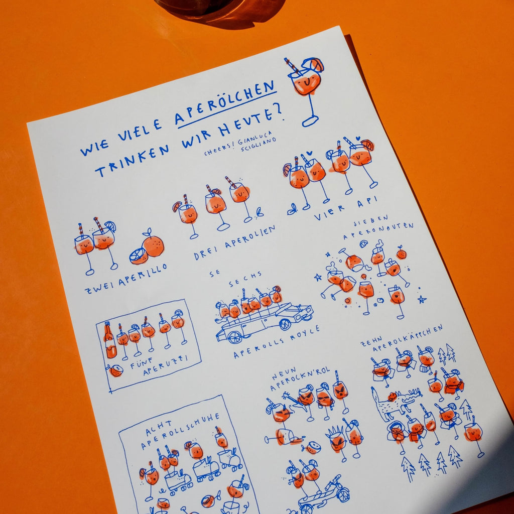 Wie viele Aperölchen trinken wir heute von Gianluca Scigliano