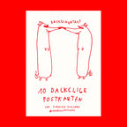 Dackel Plakat von myobscurevisions und Gianluca Scigliano