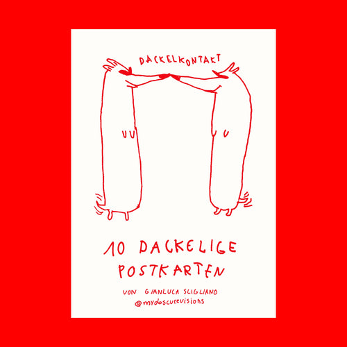 Dackel Plakat von myobscurevisions und Gianluca Scigliano