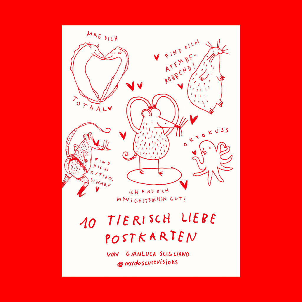 Tierisch liebe Postkarten von myobscurevisions und Gianluca Scigliano