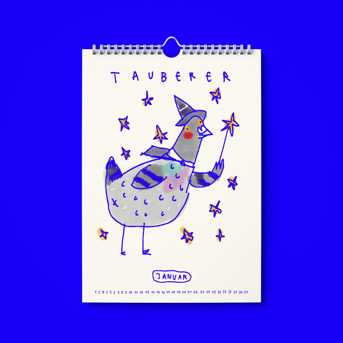 Tauberhaft durch 2027 Kalender von Gianluca Scigliano