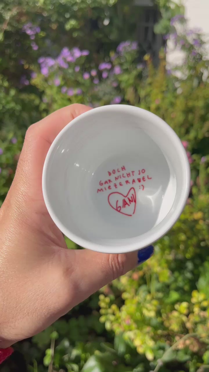 Miezepeter Tasse von Gianluca Scigliano