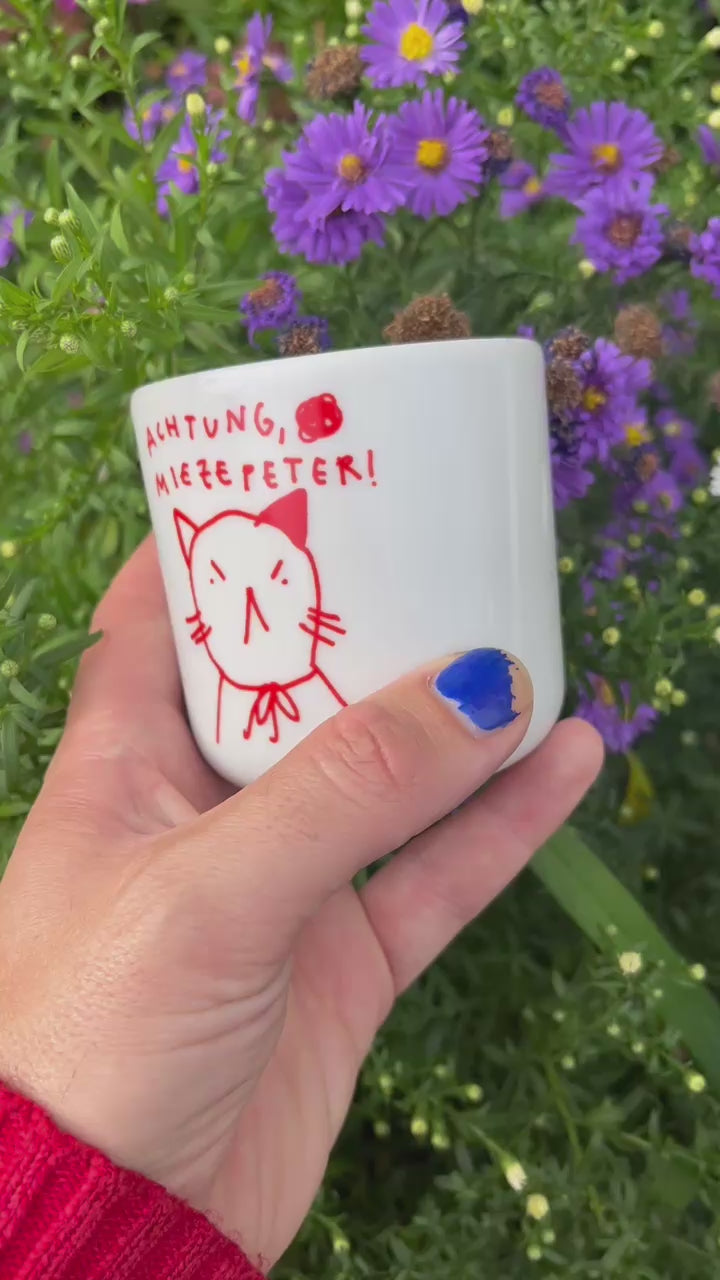 Miezepeter Tasse von Gianluca Scigliano